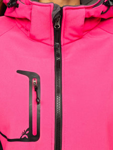 Geacă softshell dame roz Bolf 3077