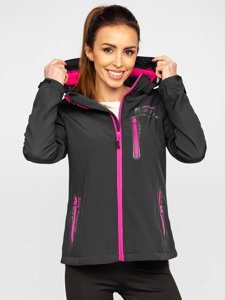 Geacă softshell grafit dame Bolf  HH027