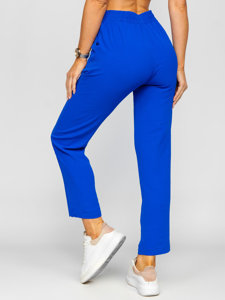 Pantaloni albastru-aprins dame Bolf W7325