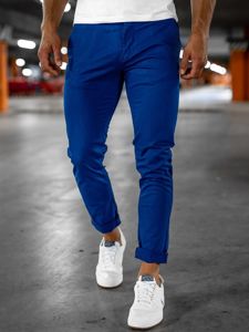 Pantaloni albastru chinos Bolf 1146