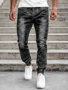 Pantaloni army joggers negri bărbați Bolf RB9486DT