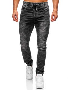 Pantaloni army joggers negri bărbați Bolf RB9489DT