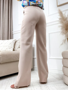 Pantaloni bej dame Bolf 8158