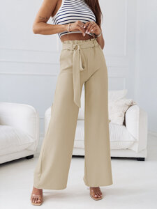 Pantaloni bej dame Bolf 8265