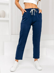 Pantaloni bleumarin dame Bolf W7920