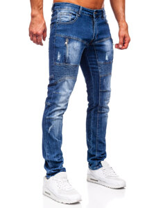 Pantaloni blugi bărbați slim fit Bolf MP0046B