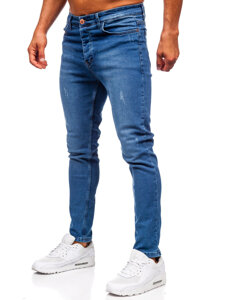 Pantaloni blumarin pentru bărbați, blugi, slim fit Bolf 6175