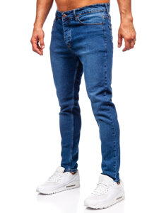 Pantaloni blumarin pentru bărbați, blugi, slim fit Bolf 6482