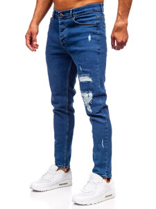 Pantaloni blumarin pentru bărbați, blugi, slim fit Bolf 6565