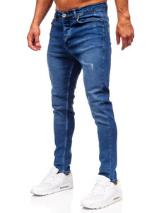 Pantaloni blumarin pentru bărbați, blugi, slim fit Bolf 6585