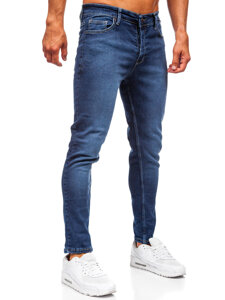 Pantaloni blumarin pentru bărbați, blugi, slim fit Bolf 6596