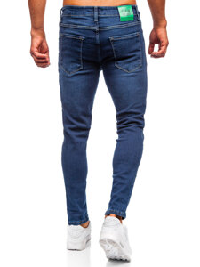 Pantaloni blumarin pentru bărbați, blugi, slim fit Bolf 6596