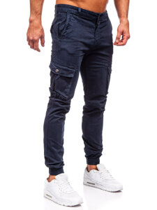 Pantaloni cargo joggers bleumarin Bolf JM5502