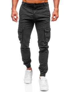 Pantaloni cargo joggers gri Bolf JM5502