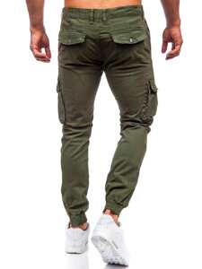 Pantaloni cargo joggers kaki Bolf JM5502