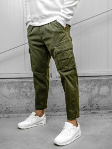 Pantaloni cargo kaki Bolf 77323A