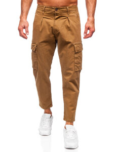 Pantaloni cargo maro Bolf 77323