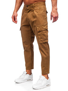 Pantaloni cargo maro Bolf 77323