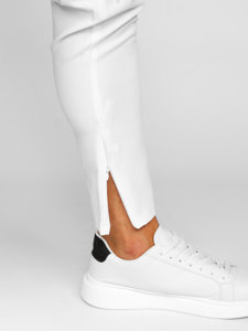 Pantaloni chinos albi Bolf 0059