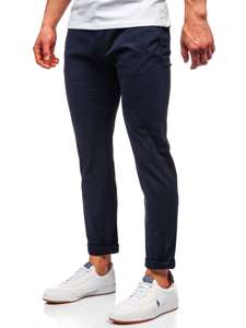 Pantaloni chinos bleumarin bărbati Bolf 1143