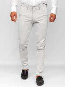 Pantaloni chinos gri Bolf 5000-1