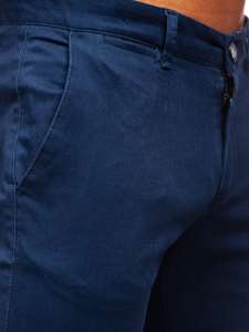 Pantaloni chinos indigo bărbati Bolf 1143