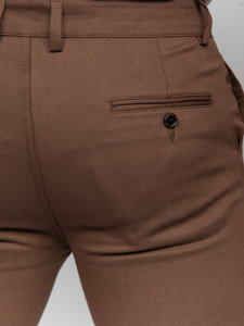 Pantaloni chinos maro Bolf 5000-3