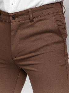 Pantaloni chinos maro Bolf 5000-3