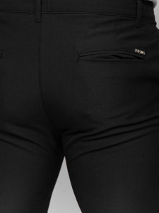 Pantaloni chinos negri Bolf 0031