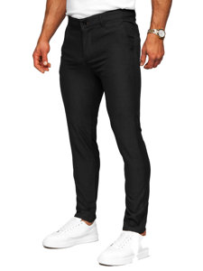 Pantaloni chinos negri Bolf 0031