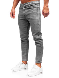 Pantaloni de blugi skinny pentru bărbați din grafit Bolf 5909