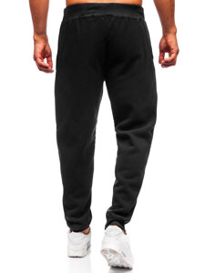 Pantaloni de jogger pentru bărbați groși, negri, de la Bolf MS002