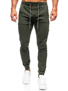 Pantaloni de jogger pentru bărbați kaki Bolf KA6792