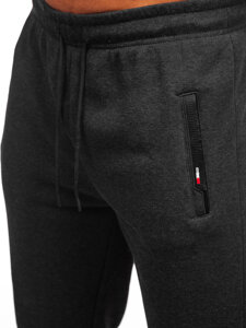 Pantaloni de jogging antracit pentru bărbați de la Bolf JX6603