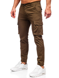 Pantaloni de jogging cargo kaki pentru bărbați Bolf MP0202MV