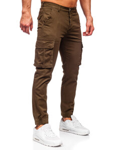 Pantaloni de jogging cargo kaki pentru bărbați Bolf MP0202MV