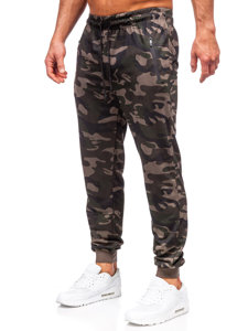 Pantaloni de jogging de camuflaj pentru bărbați kaki Bolf JX6185