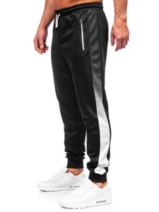 Pantaloni de jogging negri pentru bărbați de la Bolf 8K188