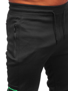 Pantaloni de jogging negri pentru bărbați de la Bolf HL9161