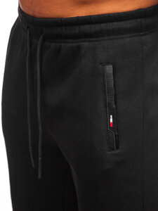 Pantaloni de jogging negri pentru bărbați de la Bolf JX6603