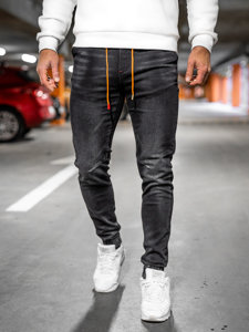 Pantaloni de jogging negri pentru bărbați de la Bolf R31123W1