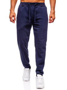 Pantaloni de jogging pentru bărbați, de culoare bleumarin, de la Bolf MS002