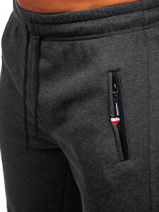 Pantaloni de jogging pentru bărbați din grafit de la Bolf JX6270