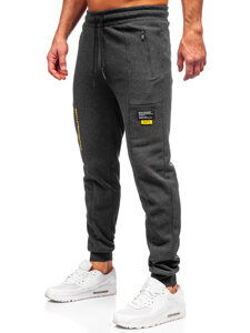 Pantaloni de jogging pentru bărbați din grafit de la Bolf JX6297