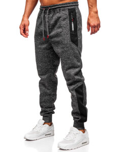 Pantaloni de jogging pentru bărbați izolați cu grafit Bolf Q1200