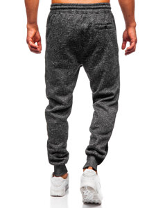 Pantaloni de jogging pentru bărbați izolați cu grafit Bolf Q1200