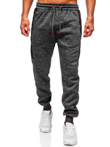 Pantaloni de jogging pentru bărbați izolați cu grafit Bolf Q1201