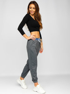 Pantaloni de training grafit dame Bolf YY31NM