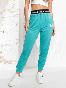 Pantaloni de training verde dame Bolf YY302NM