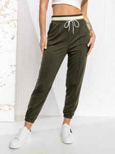 Pantaloni de training verde dame Bolf YY31NM